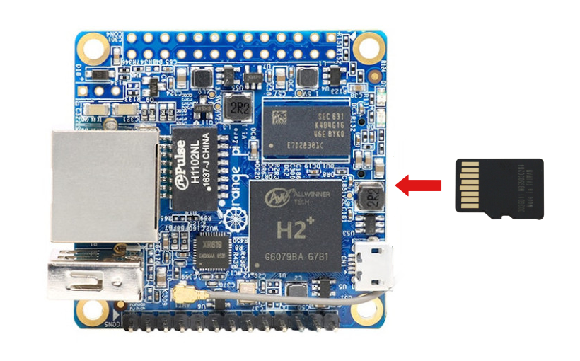 Orange Pi Zero microSD